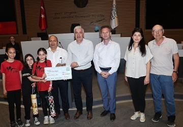 Nilüfer'de öğrenciler çevre için yarıştı