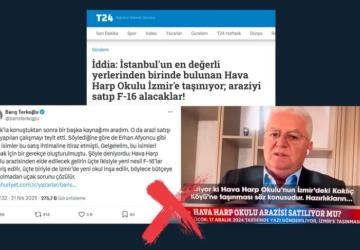 'Hava Harp Okulu'nun İzmir'e Taşınacağı İddialarına Yalanlama