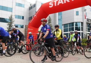 Sporcular 8. Kez Şehitler Anısına Pedal Çevirdi