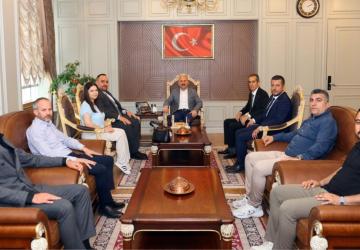 Anahtar Parti’den Vali Varol’a ziyaret: Deprem sonrası Adıyaman’ın sorunları için rapor sunuldu