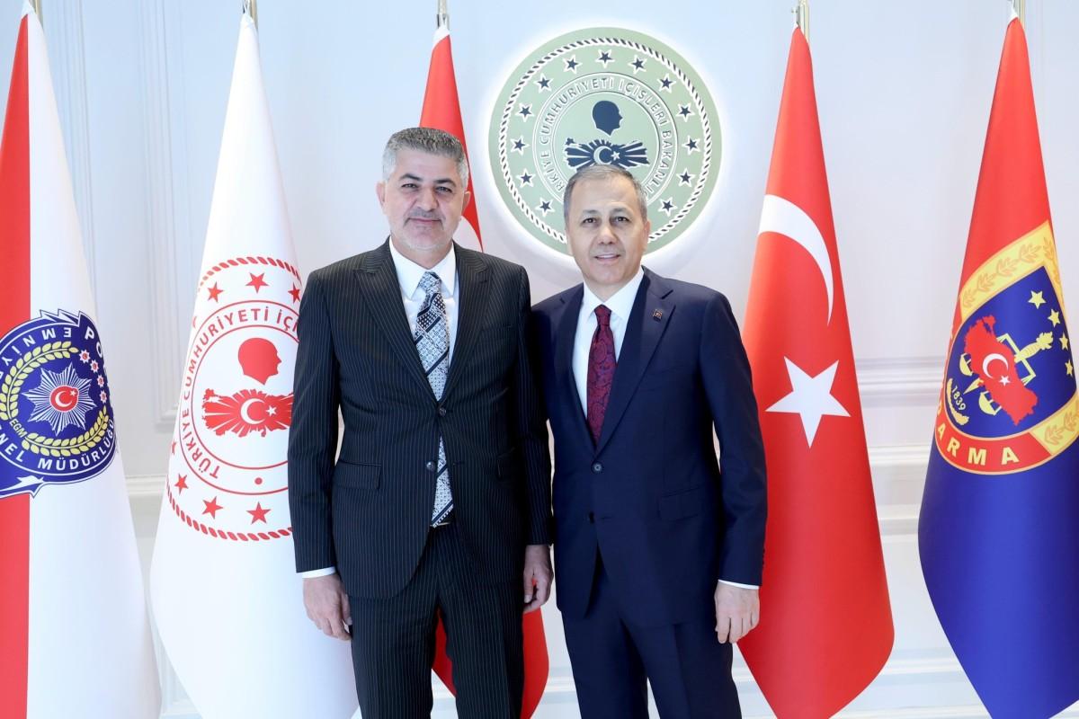 Şan, İçişleri Bakanı Ali Yerlikaya ile Adıyaman’daki çalışmaları görüştü Şan, İçişleri Bakanı Ali Yerlikaya ile Adıyaman’daki çalışmaları görüştü