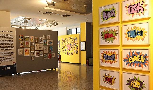 'Küçük Ressamlar' 23 Nisan Çocuk Sergisi Sefaköy Galeri Küp'te