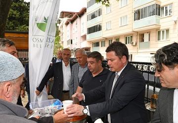 Başkan Aydın'dan Demirtaş Barbaros Mahallesi'ne ziyaret