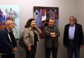Ferahoğlu SANKO Sanat Galerisi’nde resim sergisi açtı