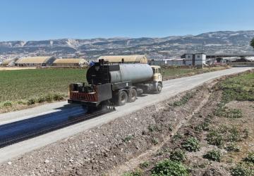 Büyükşehir’den Yeni Sanayi Sitesi’nde Kademeli Asfalt Çalışması