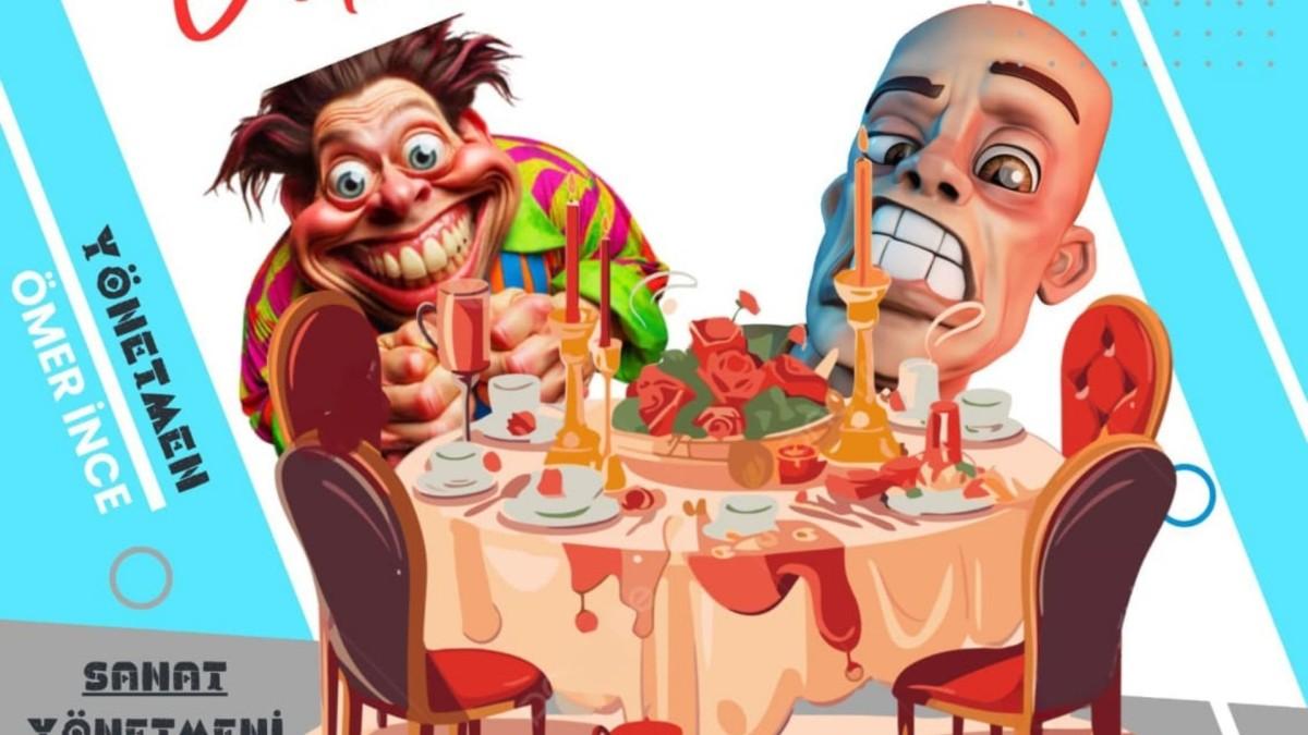 Tuhaf Restaurant’ta gerilim, mizah ve sürprizler bir arada: ‘Menüde Ne Var?’ oyunu Kahta’da