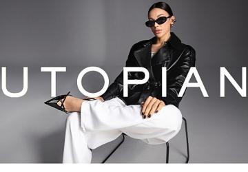 Utopian ile Zamansız Şıklığın Yeni Tanımı Tuvana Türkay, Utopian'ın İlham Veren Stil Dünyasının Yüzü Oldu.