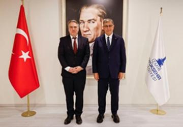 Başkan Tugay AB Delegasyonu'na İzmir'in “iklim nötr" çalışmalarını anlattı