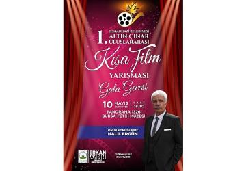 1. Altın Çınar Uluslararası Kısa Film Yarışması'nda gala heyecanı
