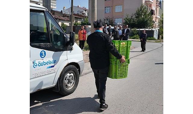 Özbelsan Ekmeğine Yoğun İlgi… Özbelsan Ekmeğine Yoğun İlgi…