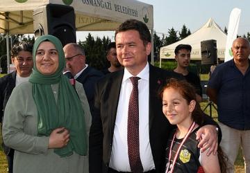 Genç voleybolcuların kalbi Osmangazi'de attı