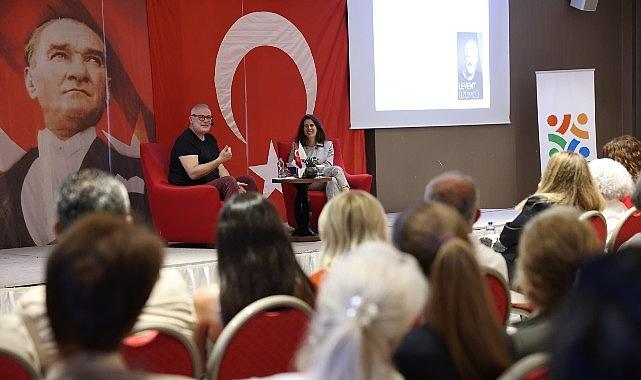 Levent Üzümcü, Çeşme'de 'sanat ve yaşam' üzerine konuştu