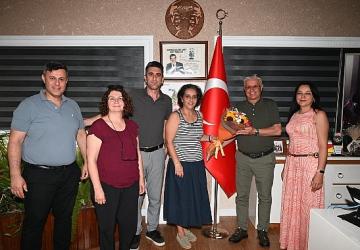 Tekirova Halit Narin İlköğretim Okulu'ndan Başkan Topaloğlu'na Ziyaret
