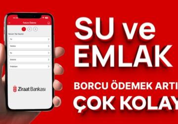 Kahta Belediyesi'nden Dijital Kolaylık: ‘Su ve Emlak Vergileri’ Ziraat Mobil üzerinden ödenebilecek
