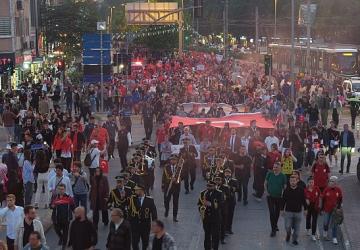 İzmit'te böylesi görülmedi
