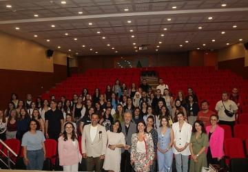 UCİM Başkanı Saadet Özkan, EÜ'de sahadaki deneyimlerini anlattı