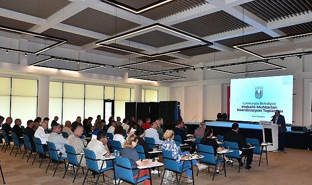 Lüleburgaz Belediyesi'nden 'Mahalle Muhtarları Koordinasyon Toplantısı' Lüleburgaz Belediyesi'nden 'Mahalle Muhtarları Koordinasyon Toplantısı'