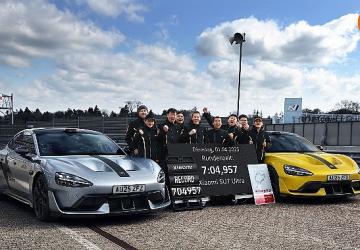 Xiaomi SU7 Ultra, Nürburgring'de Elektrikli Üst Segmentte Rekor Kırdı