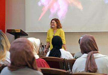 Diksiyon atölyesinde yeni dönem başladı