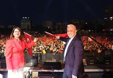 19 Mayıs, Nilüfer'de coşkuyla kutlandı