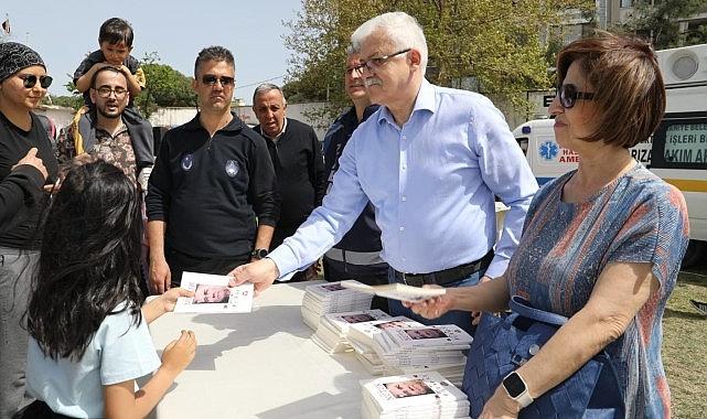 Burhaniye'de Çocuklara Bayram Coşkusu