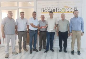 Keşan’da Yılın İlk Buğday Hasadı Piyasaya Çıktı
