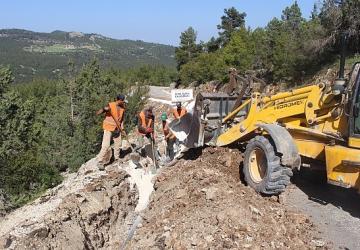 ASAT'tan Korkuteli'de 28 kilometrelik içme suyu çalışması