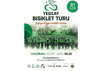 Yeşilay'dan Türkiye Genelinde Dev Bisiklet Turu