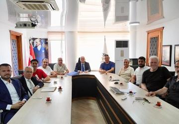 Burhaniye Belediyespor'da görev dağılımları açıklandı