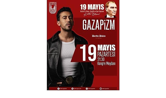 9 Mayıs'ta Lüleburgaz'da Gazapizm sahne alacak
