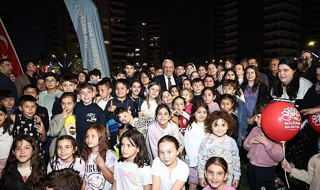 23 Nisan Parkı'nda coşkulu açılış