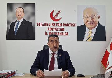 Yeniden Refah Partisi İl Başkanı Demir: 'Geçim krizi derinleşiyor, fatura milletin sırtına yükleniyor' - Videolu Haber