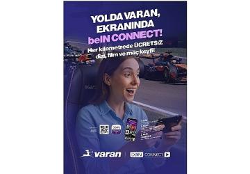 Digiturk ve Varan Turizm'den Stratejik İş Birliği beIN CONNECT Artık Varan Turizm Otobüslerinde!
