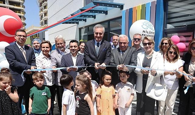 Nilüfer'in 3'üncü kreşi açıldı
