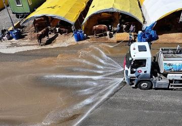 Temiz ve güvenli kurban pazarı Keçiören'de