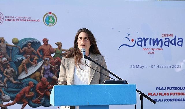 Çeşme'de, 18. Yarımada Spor Oyunları başladı Çeşme'de, 18. Yarımada Spor Oyunları başladı