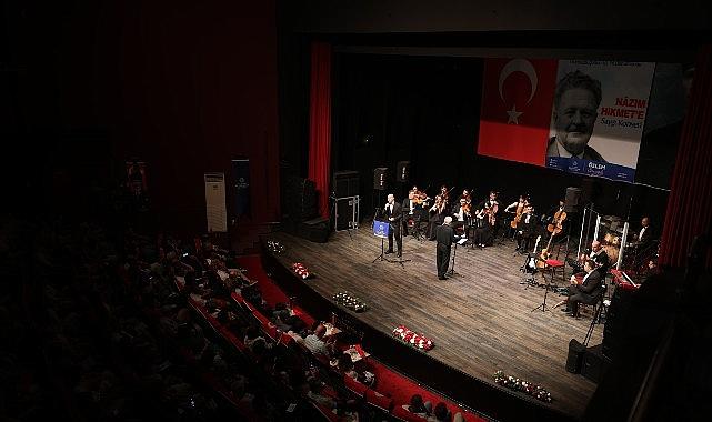 Aydın Büyükşehir Belediyesi, 'Memleket Şairi' Nâzım Hikmet'i konser ile andı