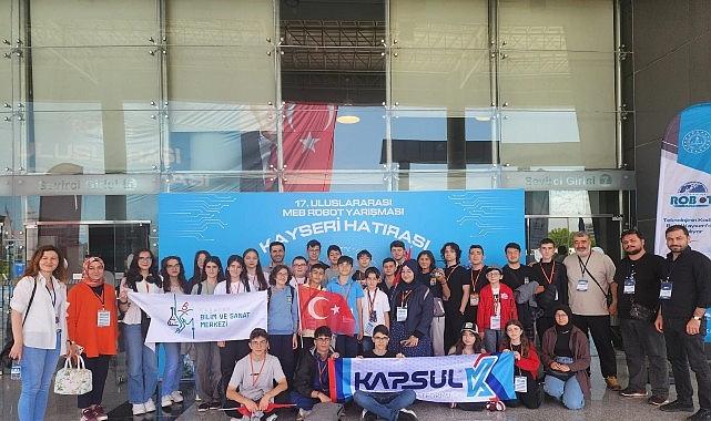 Kapsül Teknoloji Platformu'ndan MEB Robot Yarışması'nda 6 Derece Birden Kapsül Teknoloji Platformu'ndan MEB Robot Yarışması'nda 6 Derece Birden
