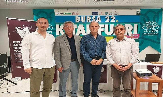Kitap Fuarı'nda “Bursa'yı Araştırmak Bursa'yı Yazmak" söyleşisi