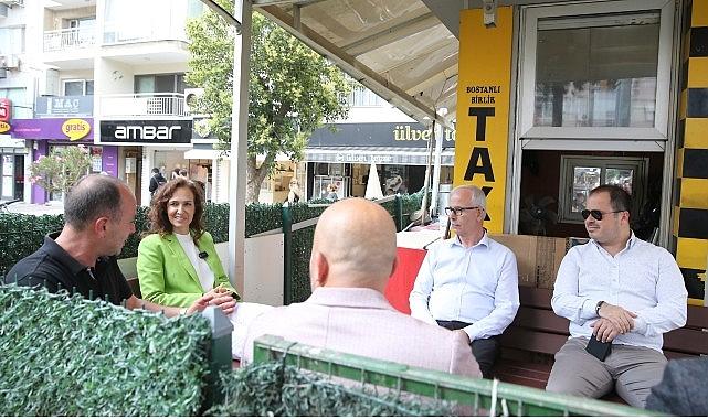 Başkan Ünsal'dan taksi duraklarına bayram ziyareti
