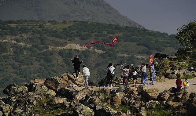 Kahveci Dağı'nda Festival Havasında “Uçurtma Şenliği"