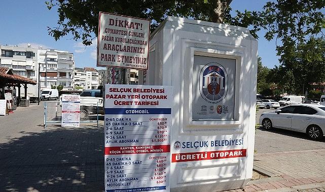 Efes Selçuk'ta Pazar Yeri Otoparkında Hem Ücretsiz Süre Arttı Hem Abonmanlık Başladı