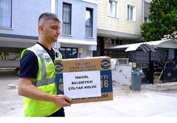 İnegöl Belediyesinden Bayram Öncesi Gönül Köprüsü