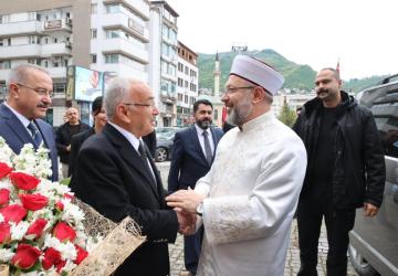 Diyanet İşleri Başkanı Ali Erbaş, Büyükşehir’de Ziyarette Bulundu