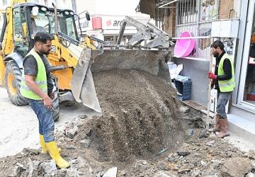 Demirci'de altyapı seferberliği sürüyor