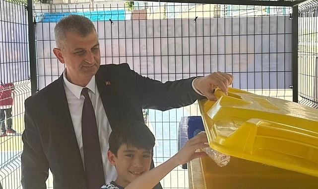 Gölcük Belediyesi'nden öğrencilere sıfır atık eğitim sahası