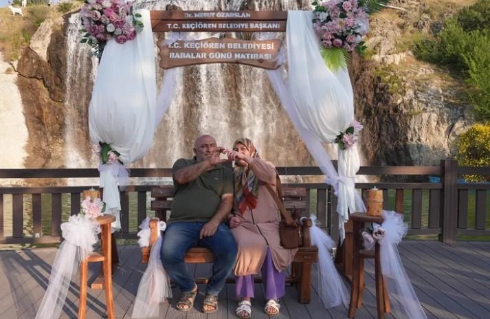 Keçiören’de Babalar Günü’ne Özel Hatıra Noktası Keçiören’de Babalar Günü’ne Özel Hatıra Noktası