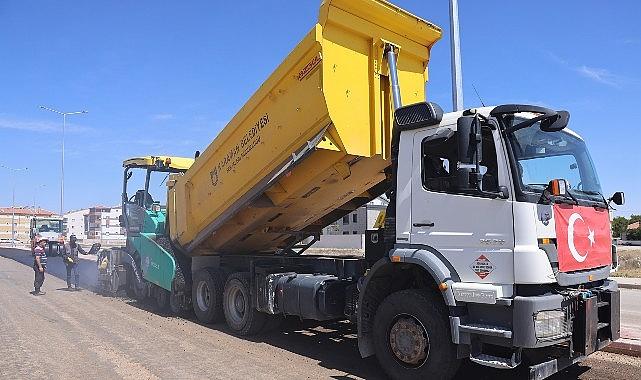 Ertuğrul Gazi Bulvarı Asfaltlanıyor Ertuğrul Gazi Bulvarı Asfaltlanıyor