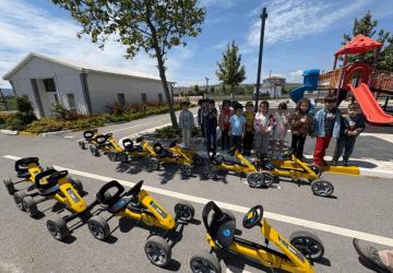 Miniklere Trafik Bilinci Uygulamalı Eğitimle Aşılanıyor
