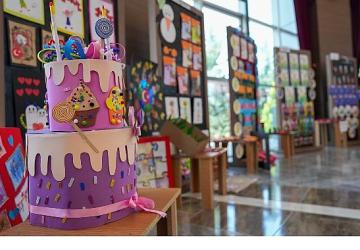 Minik Ellerin Hünerleri Sergide Görücüye Çıktı